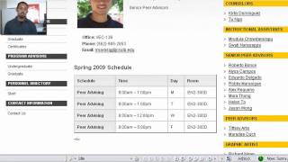 Tutorial: Undergraduate Advising