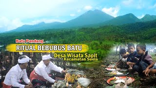 Ritual Adat Bubus Batu diyakini Cara ampuh usir hama