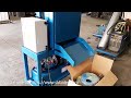 small oil drum crusher drum compactor steel drum baler made in china by skbaler