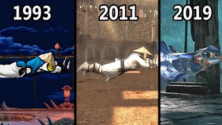 Evolution of Raiden's Electric Fly (1992-2019)