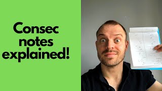 My consecutive notes explained