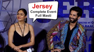 Jersey - New Official Trailer | Shahid Kapoor | Mrunal Thakur | Gowtam Tinnanuri | Complete Event
