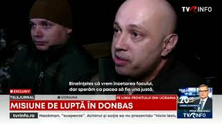 EXCLUSIV Echipa TVR în Ucraina a filmat o misiune reală de luptă