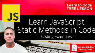Help with Modern JavaScript Object Static Methods and how to use them in code example code lesson
