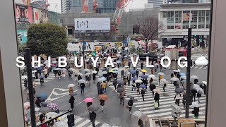 (ENG) ☁️ Tokyo Vlog #2 🇯🇵 | SHIBUYA | Pokemon Centre, Nintendo Store, Robot Cafe, Sushi, Starbucks