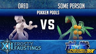 FFXII - Pokken Tournament DX Pools -  Oreo (Mewtwo) vs  Some Person (Sceptile)