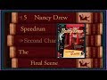 Nancy Drew Final Scene Speedrun Any% (17:38)