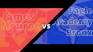 James Monroe vs Eagle Academy BX (1/19/2023) Eagle Bronx dominates in the second half in 90-68 win.