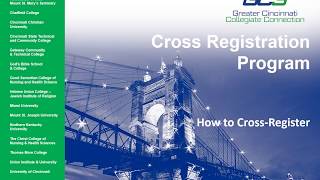 How to Cross Register