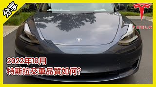 2022年 特斯拉交車品質如何？ Tesla Model 3 RWD Delivery Quality Check [胡老闆]