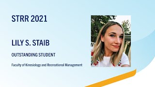 STRR 2021 Outstanding Student - Lily S. Staib