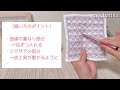 【アレンジ】刺し子ふきん「スイカ」の作り方・青海波を使って【seria】