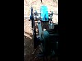 testing belt gearbox with sinlge phase motor