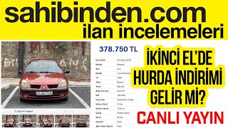 2CR Canlı - 21 Kasım  - İkinci El İlanları İnceliyoruz #sahibinden