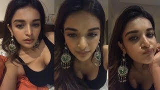HOT Actress Nidhhi agerwal Live Streaming full vaideo 2018