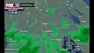 FOX 35 STORM TRACKER RADAR: Severe weather rips through Central Florida