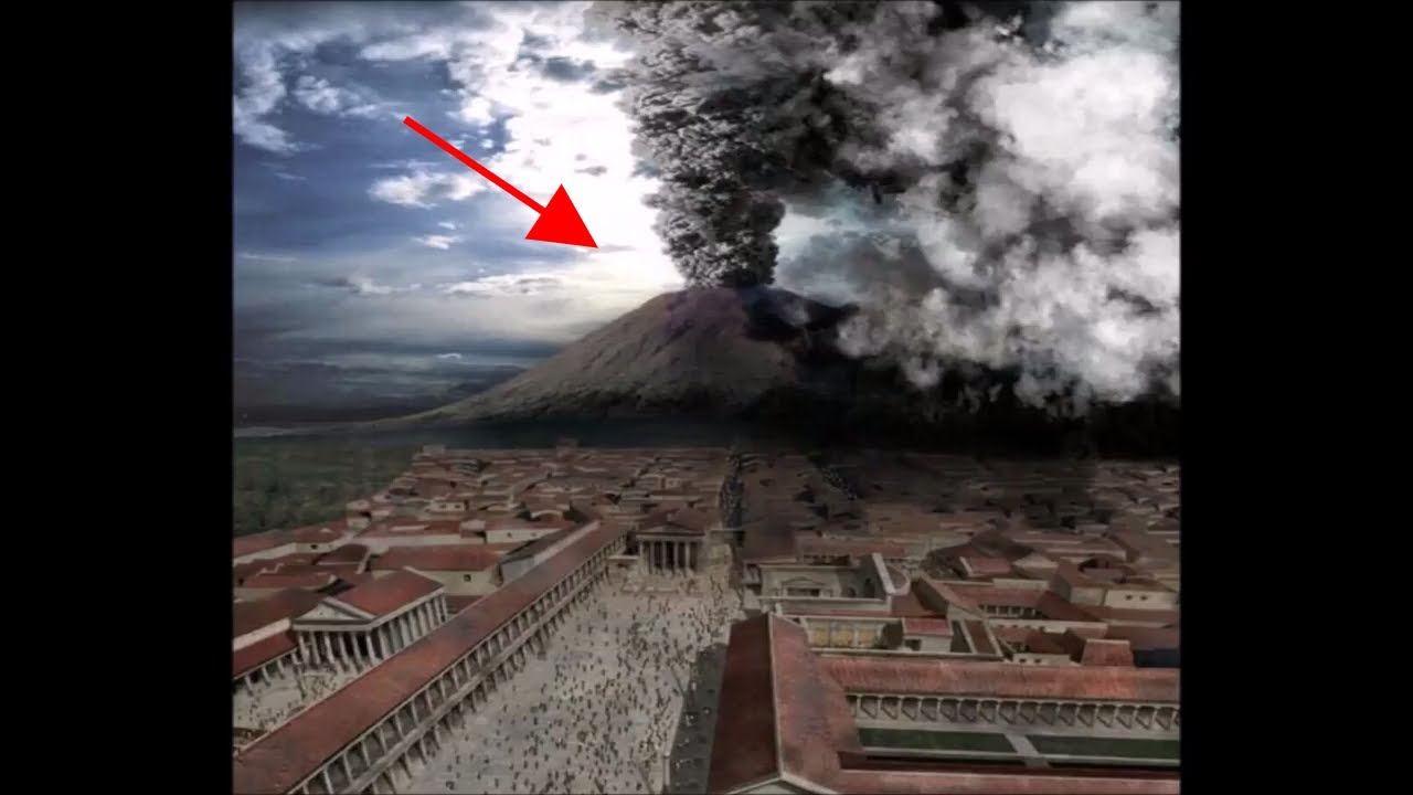 Pompeii Volcano Eruption 79 Ad