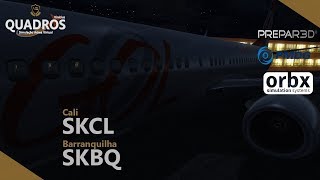 [Prepar3d v4.2] SKCL - SKBQ | GLO9023 | B737-800 PMDG | IVAO | w/ Flight Sim Host