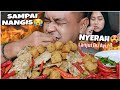 GAK SANGGUP🙏‼️MUKBANG GORENGAN PAKAI CABE DOMBA TANPA ISTRI || #asmr #mukbang #eating