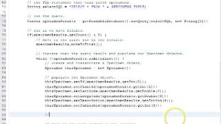 Mobile Programming Part 17: SQLLite, Part 2
