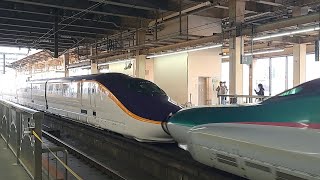 つばさ144号E5系はやぶさ+E8系G2編成大宮駅入線