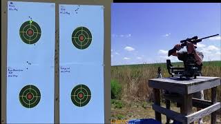 Comparison of 4- .22 LR Rifles at 50Y with CCI Mini Mag: Henry; 10/22; Ruger American; Savage 64