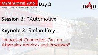 M2M Summit 2015 | Stefan Krey - Tesla Motors