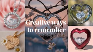Memorializing Loved Ones: 7 Creative Ashes Keepsakes You’ll Love