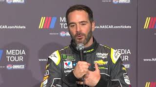 FOX8`s Danny Harnden reports from NASCAR media tour