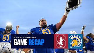 Walker Eget POWERS San Jose State to 1st WIN over Stanford since 2006 | Game Recap