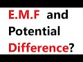 A Level Physics: E.m.f. and Potential difference