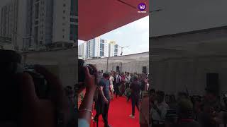 Super Star Rajinikanth Mass Entry | kauvery hospital | V4U Media Exclusive #Shorts