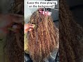 knotless goddess braids using human hair by @queenssloungeql bohoboxbraids youtubeshorts fypシ゚