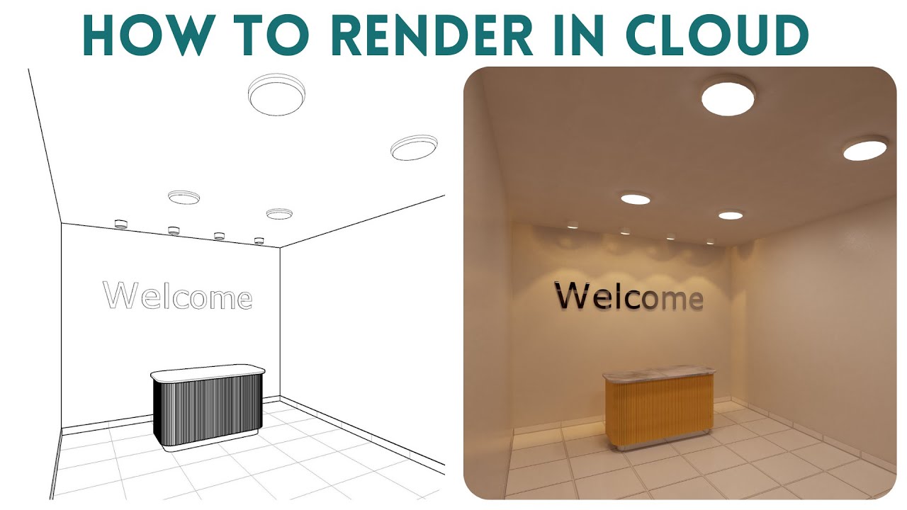 How To Render Revit 3d Views In Autodesk Cloud Tutorial Youtube