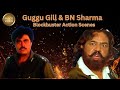 Guggu Gill, B.N. Sharma & Shatrughan Sinha | Blockbuster Action Scenes| #punjabimovie