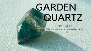 ガーデンクォーツポイント b　GARDENQUARTZ b