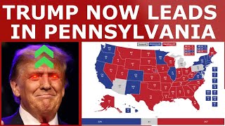 Trump Takes the Lead in Pennsylvania Polls #trump #politicsnews