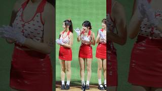 孩子王李多慧 @lee_dahye#이다혜#이다혜치어리더#치어리더#李多慧#cheerleaders#台湾野球チア#小龍女#天母棒球場