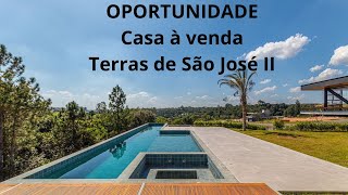 CONDOMÍNIO TERRAS DE SÃO JOSÉ II CASA À VENDA TERRAS DE SÃO JOSÉ, MOBILIADA, PROJETO CASSIUS RIBEIRO