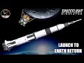 Complete Moon Mission in a Min | Nasa Apollo #shorts