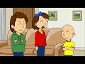 caillou behaves for once ungrounded for one day commits crimes banished to fred s concussion realm