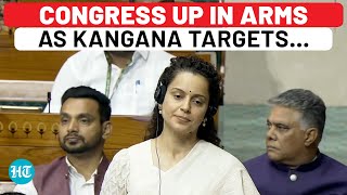 Kangana Ranaut Slams Himachal Pradesh Govt In Lok Sabha Speech; Congress Lashes Out | Watch