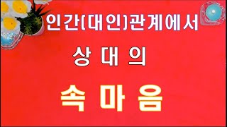 [타로/타로카드] 🙄 인간관계 😄 대인관계 😊 연인 💖 부부관계 상대의 💘 속마음을 함께 살펴봐요^.^