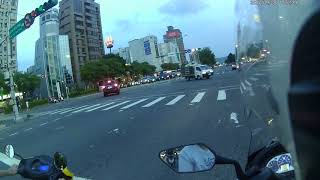 20170928憲兵機車隊通過大業路上洲美快速..