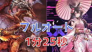 【グラブル】ウィルナスHL フルオート 【1分25秒】