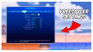 BEST Freestyler Settings Ever (Pro Freestyler)