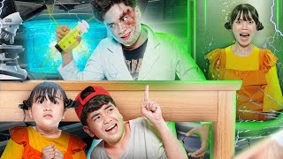 My Family Are Zombies #6 - FNF vs Squid Game Real Life