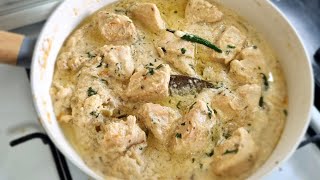 WHITE  CHICKEN KORMA RECIPE || WHITE CHICKEN GRAVY RECIPE