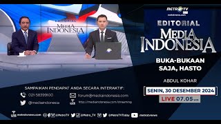 Buka-Bukaan Saja, Hasto - [Bedah Editorial MI]