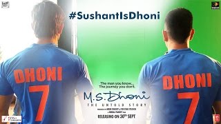 M.S Dhoni - The Untold Story | Feat. M.S. Dhoni And Sushant Singh Rajput | Sushant Is Dhoni